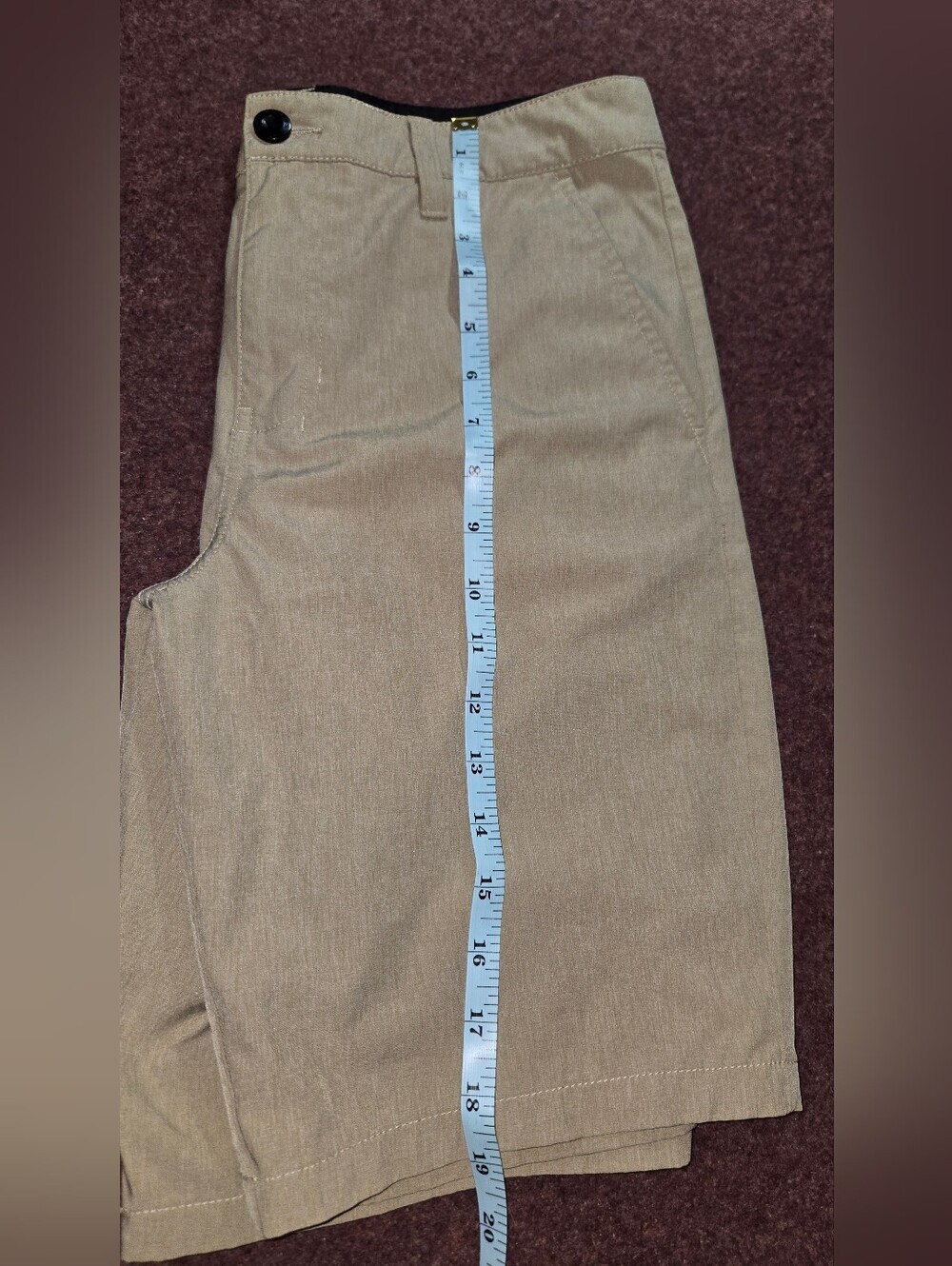 RSQ Hybrid Shorts Boys Size 18 Tan - Picture 8 of 8